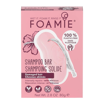 Foamie Hibiskiss Hasar Almış Saçlar için Katı Şampuan