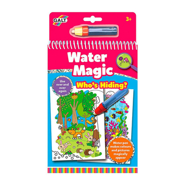 Galt Water Magic Sihirli Boyama Kitabı Who's Hiding 3 Yaş ve Üzeri