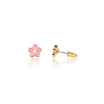 Girl Nation Cutie Studs Pink Fancy Flower Küpe