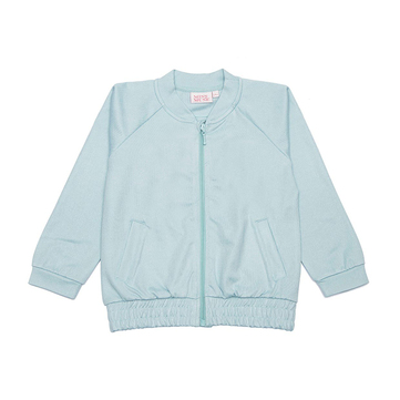 GLITTER BLUE BOMBER CEKET