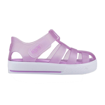 Igor Star Brillo Çocuk Sandalet Lila