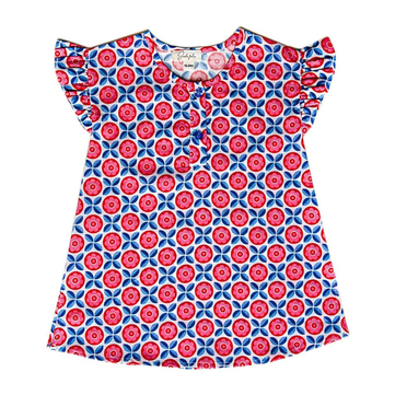 Juste Jolie Pink Flowers Kimono