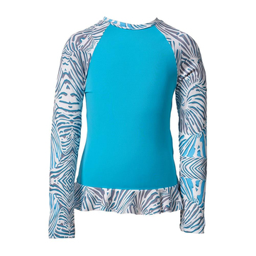 Lo Easywear Purli Uzun Kollu Üst Blue