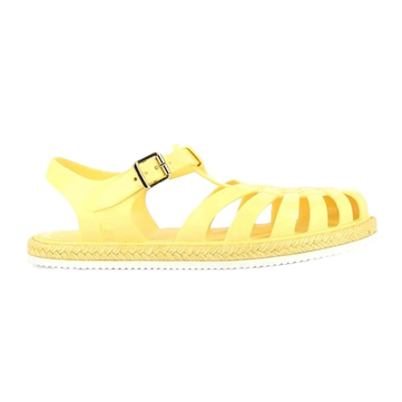 Meduse Suncorde Paille Sarı Kadın Sandalet