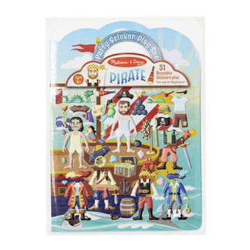 Melissa & Doug Kabartmalı Tak Çıkar Çıkartma Seti Korsanlar