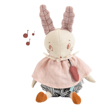 Moulin Roty Müzikli Peluş Oyuncak Tavşan
