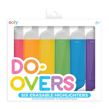 Ooly Do-Overs Silinebilir 6'lı Highligther