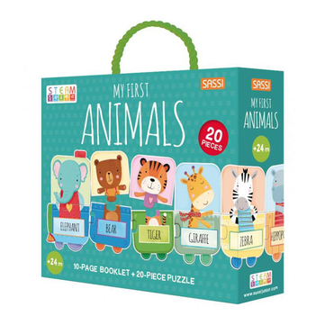 Sassi Junior My First Animals Steam Puzzle