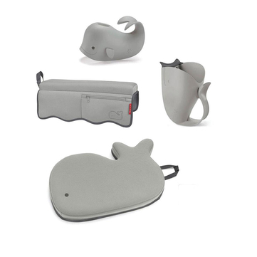 Skip Hop Moby Bebek Yıkama Banyo Seti Gri