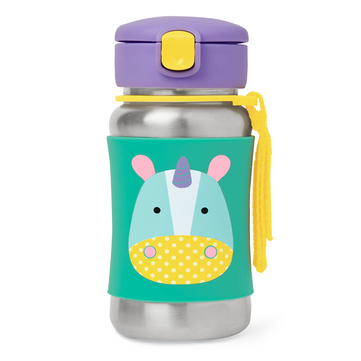 SKIP HOP ZOO PİPETLİ PASLANMAZ ÇELİK SULUK - UNICORN