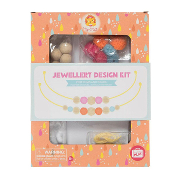 Tiger Tribe Takı Tasarım Seti Pom Poms & Beads