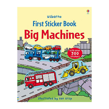 Usborne Big Machines Sticker Book