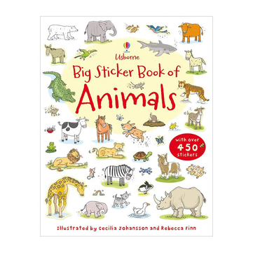 Usborne Big Sticker Book Of Animals
