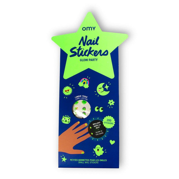 Omy Nail Stickers Glow Party