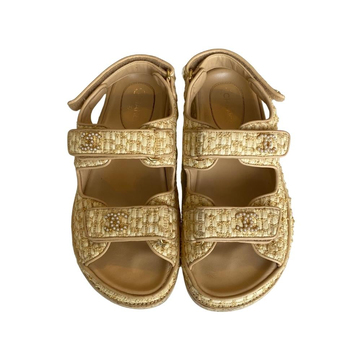 Chanel Hasır Sandalet - 37C