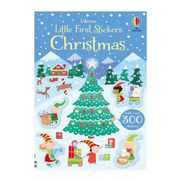Usborne Little First Stickers Christmas