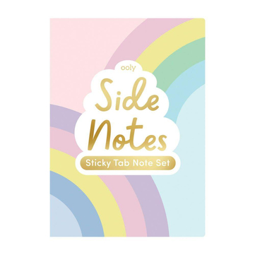 Ooly Side Notes Yapışkanlı Etiket Seti Pastel Rainbows