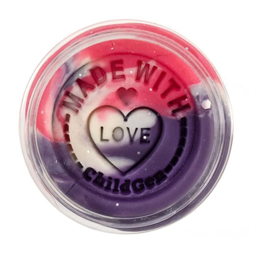 ChildGen Play Dough Kavanoz Oyun Hamuru 125 gr | Mermer Desenli Işıltılı Uzay