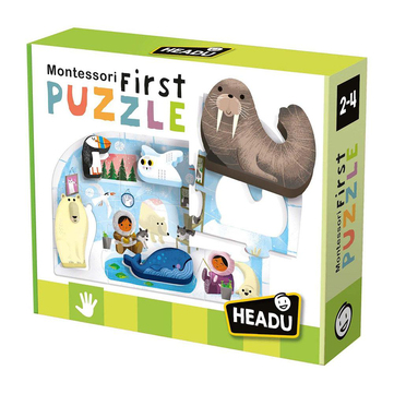 Headu Montessori First Puzzle The Pole