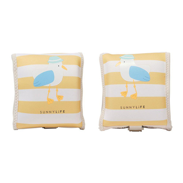 Sunnylife Çocuk Kolluk Sid the Seagull Mustard Stripe