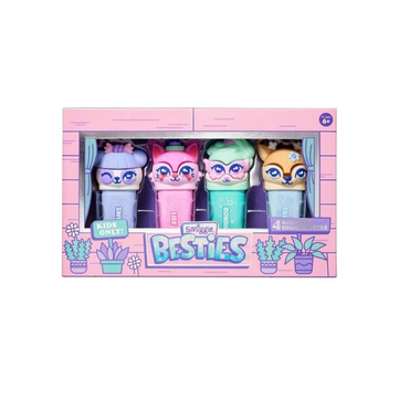 Smiggle Besties Kız Çocuk 4lü Kokulu Highlighter Seti