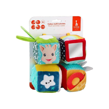 Sophie la Girafe Multiactivities +4lü Küp Oyuncak