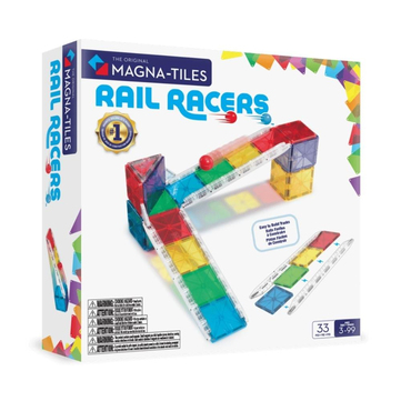 Magna-Tıles Rail Racers 33 Parça