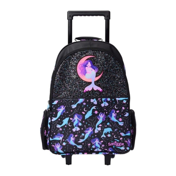 Smiggle Limitless Denizkızı Desenli Çekçekli Sırt Çantası