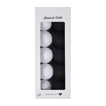 Boule de Petite Black And White