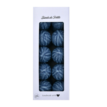 Boule de Petite Marble Navy Blue