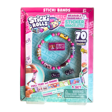 Sticki Rolls Sticker Rulosu Aktivite Seti 70li Pembe