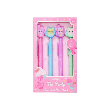 Smiggle Tea Party Kokulu 4lü Kalem Seti