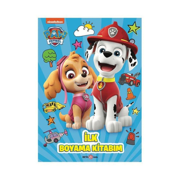 Beta Kids Paw Patrol İlk Boyama Kitabım