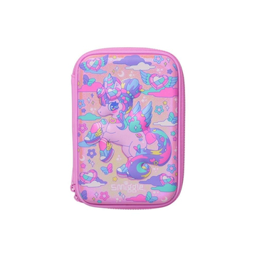 Smiggle Trailbalzer Sert Yüzeyli Unicorn Desenli Kalem Kutusu