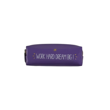 Smiggle Work Hard Dream Big Mor Kalem Kutusu