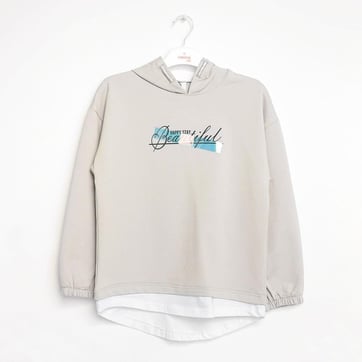 Girls Hooded Sweatshirt Ages 1–5 – 422312