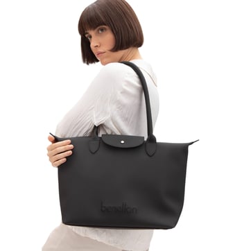 Benetton Bnt 1611 Kadın Kol Çantası Siyah