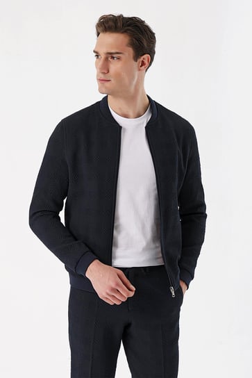Morven Erkek KOYU LACİVERT Rıver Island Dinamik Fit Bomber Mont