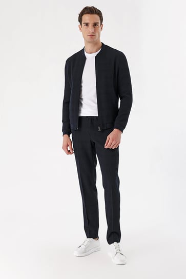 Morven Erkek KOYU LACİVERT Rıver Island Dinamik Fit Bomber Mont
