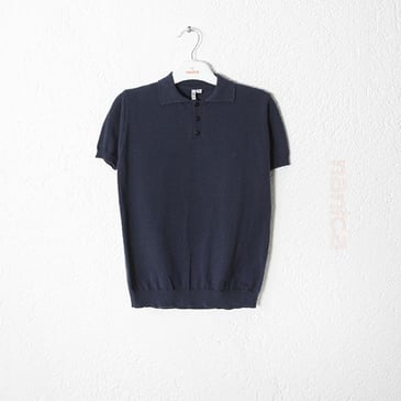 Erkek Çocuk Polo Yaka Triko T-Shirt 6-16 Yaş