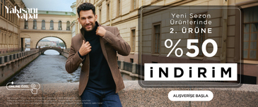 Yeni Sezon Ürünlerde 2. Ürün %50 İndirimli!