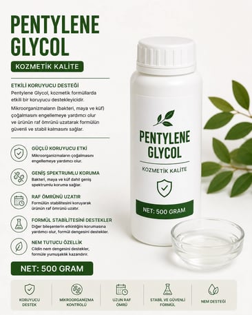 500 GR Pentylene GlycolHammaddeMD Beauty