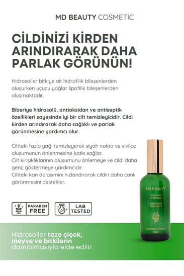 Biberiye-Hidrosolü