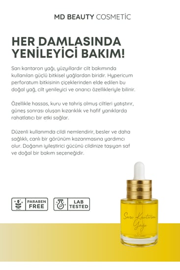Doğal Sarı Kantaron Yağı