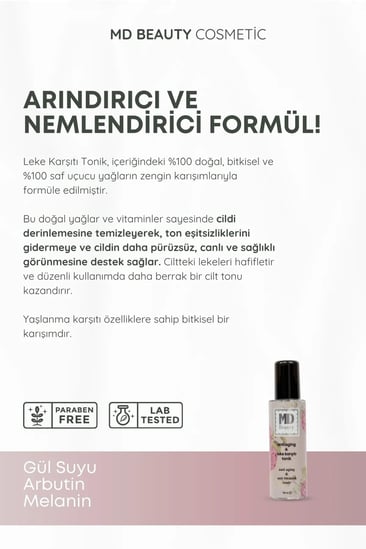 MD Beauty Leke Karşıtı Tonik & Aydınlatıcı Serum Seti