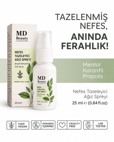 MD Beauty Nefes Tazeleyici Ağız Spreyi