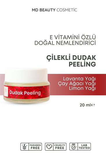 MD Çilekli Dudak Peeling