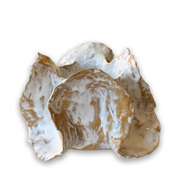 Mushroom Coral Masa Heykeli-Kase