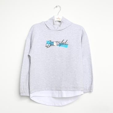 Girls Hooded Sweatshirt Ages 1–5 – 422312