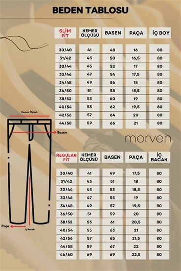  Morven Erkek Mavi Denim Slim Fit Dar Kesim Jean Kot Pantolon